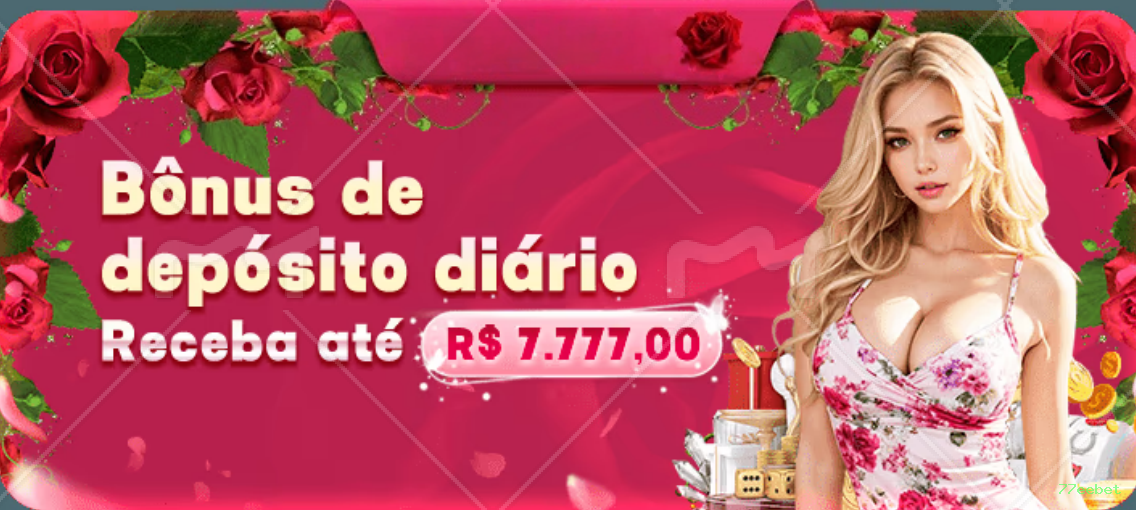 Bônus boas-vindas 77eebet R$100